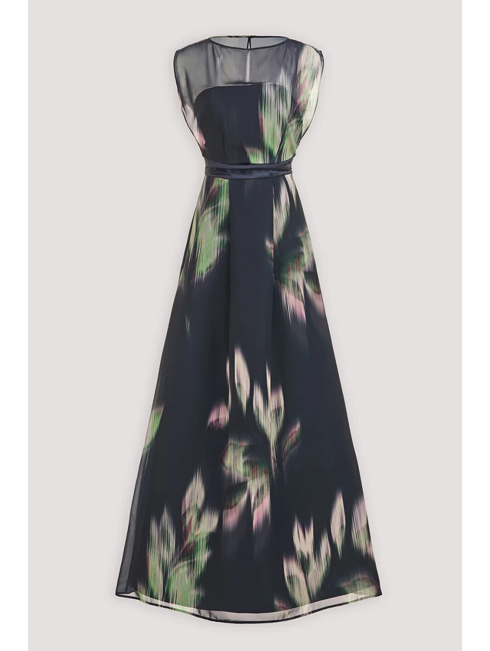 NEW Kay Unger Tess Gown in Black/Green Sz 4 #LD409 - Picture 3 of 7